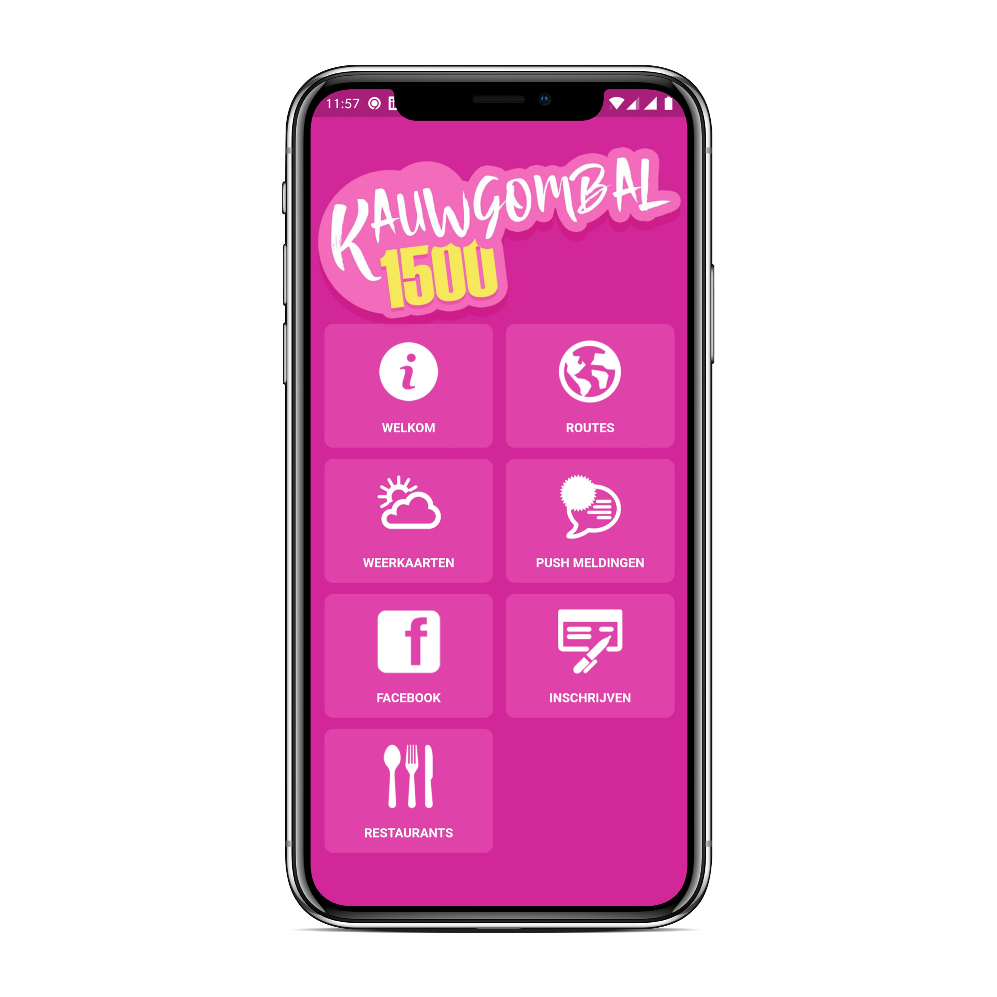 Kauwgombal1500 App